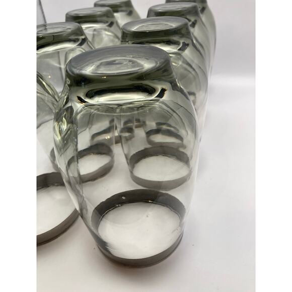 Vintage Libby Stellar 16oz Everyday Day Crystal Glassware Set (8) Original Box - Picture 6 of 9